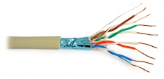 NETSET FTP 5e sodrott, beltérben használható árnyékolt kábel [1m]