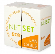 NETSET BOX UTP 5e sodrott kábel beltéri felhasználásra [305m] 