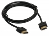 High Speed Slim HDMI kábel with Ethernet (v.1.4, 1m) 	