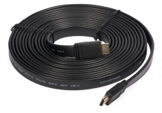 HDMI kábel 5m 28AWG lapos v1.4 High Speed HDMI Cable with Ethernet 