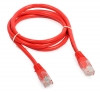 UTP patch kábel Cat5e 1m, piros